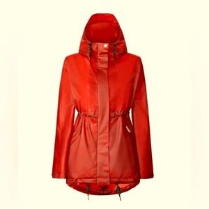Hunter Orange Raincoat- Size Medium